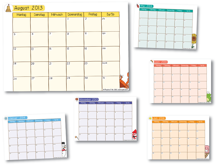 Kalender 2013 / 2014